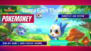 PokeMoney NFT Game Review | Actual Gameplay ( Tagalog )