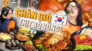 ĂN THỬ MÓN CHÂN GIÒ & THỊT BÒ SỐNG HÀN QUỐC NGON CỰC ĐỈNH | THÁNH ĂN TV