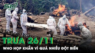 Trưa 26/11: WHO Công Bố Phát Hiện Gây Sốc SARS-CoV-2 Có Nhiều Đột Biến Chưa Từng Có | SKĐS