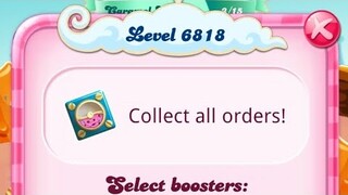 Candy Crush Saga Indonesia : Level 6818