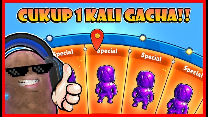 TEORI 1 X GACHA ATUN !! LANGSUNG DAPAT SKIN SPECIAL !! WAJIB DI COBA !! Feat @sapipurba  Stumble Gu