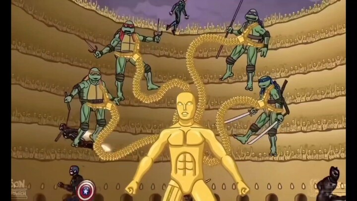 You can’t sue them all—absolutely not—you can’t sue them all. The Oscars’ little golden statuettes a