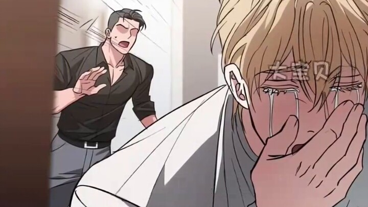 Anh chàng to lớn thực ra đã bị cô nhóc khóc nhè kia bắt nạt!