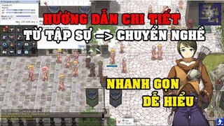 Ragnarok Online - VTC ✅ Hướng dẫn cơ bản, từ Tập sự - Chuyển nghề (Job1) nhanh nhất