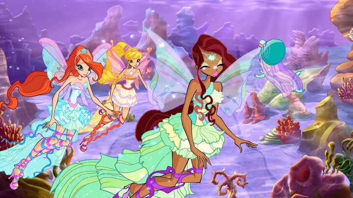 Winx club Season 5 dub Indonesia Nickelodeon epi 07 Kerang Berkilau