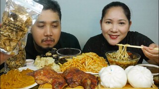 KARE KARE + BUCHERON + SIOMAI AND SIOPAO MUKBANG | BIOCO FOOD TRIP