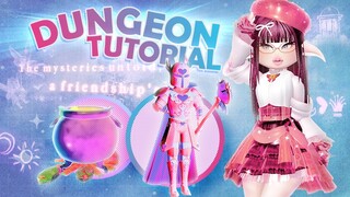EASILY Get To The DUNGEON & Get The BADGES! 🏰 Royale High Tips & Update