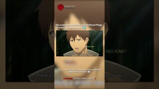 He surpassed the 200+ year old Royal Mage by training to the hardest 🥶 #anime #animeedits #shorts