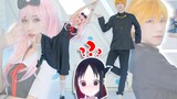 Kaguya-sama's fist is hard || The president and secretary openly danced at the comic exhibition