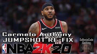 Carmelo Anthony NBA 2K20 Jumpshot Refix