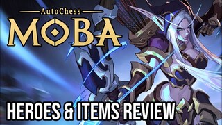 Auto Chess Moba 26 Heroes Dan Situational Items!