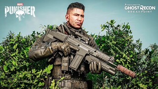 THE PUNISHER (Jon Bernthal) Stealth Tactical Roleplay [4K UHD 60FPS] Ghost Recon Breakpoint