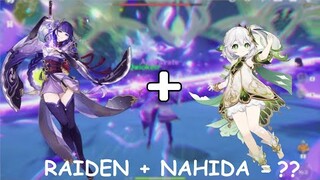 NAHIDA BUFF RAIDEN? - Is Raiden getting too powerful?