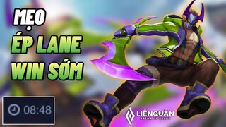 [JUNGCI] Mẹo chơi Nakroth ép lane khiến team bạn ná thở và win game sớm