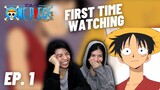 FIRST TIME WATCHING ONE PIECE | Episode 1 | The Man Who Will Become the Pirate King! Reaction video