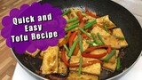 QUICK AND EASY TOFU RECIPE | TOFU IN OYSTER SAUCE | Pepperhona’s Kitchen 👩🏻‍🍳