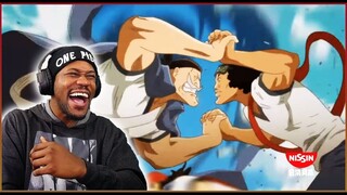 MARINEFORD X GOATBEARD - One Piece ✕ Nissin Cup Noodles Commercial REACTION & REFERENCES