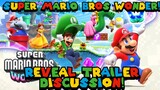 SUPER MARIO BROS WONDER! (Reveal Trailer Discussion)- "DAISY, NEW ARTSTYLE, AND MORE!" 🍄⭐🍄