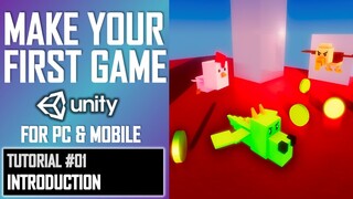 HOW TO MAKE YOUR FIRST GAME IN UNITY ★ #01 - INTRO + OBJECTS ★ LESSON TUTORIAL ★ JIMMY VEGAS