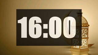 16 Minute Timer | Loud Alarm | Time call