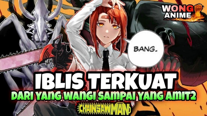 10 DEVIL TERKUAT DI CHAINSAW MAN