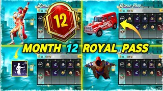 Finally 😱 M12 royal PASS // 1 TO 50 RP // M12 ROYAL PASS REWARDS ( M12 ROYAL PASS BGMI )