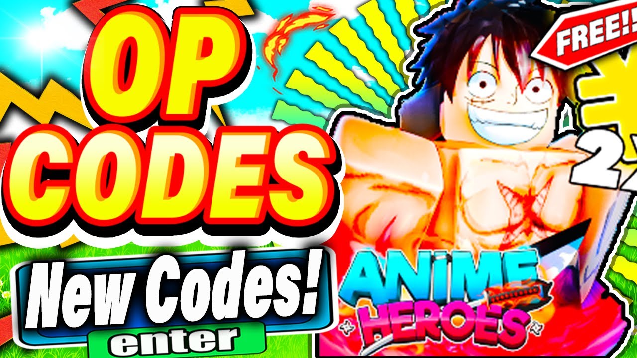 2022) ALL *NEW* SECRET OP CODES In Roblox Anime Hero Simulator Codes! -  YouTube