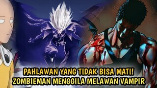 SADIS! ZOMBIEMAN MENGGILA MELAWAN MONSTER VAMPIR YANG SANGAT KUAT | MANGA OPM 101