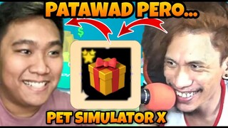 Sinumpang Regalo Kay hmmirwin, Patawad ahaha! | Pet Simulator X - Roblox Tagalog