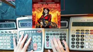 Playing music of Red Alert 3 with calculators