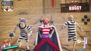 【ONE PIECE 海賊無双4】バギー モーション集 Buggy Moveset