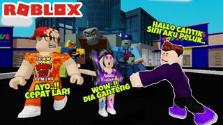 SELAMAT DARI ZOMBIE @Bells90  MALAH MAU SELINGKUH LAGI - ROBLOX ESCAPE ZOMBIE MALL