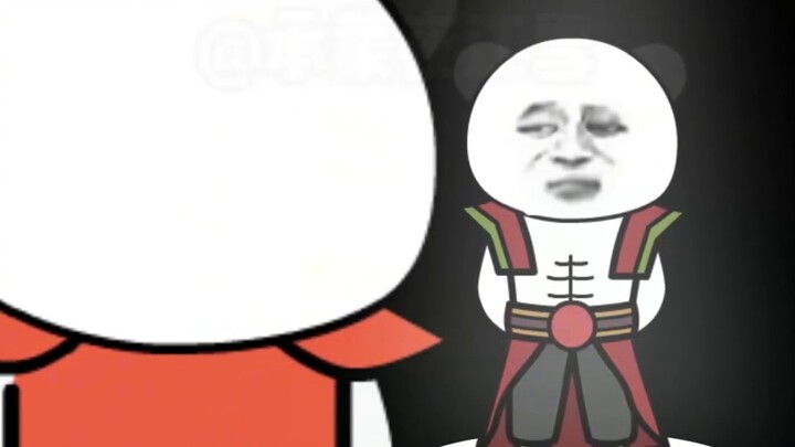 In the second episode of "I Hinder the Immortal Cultivation", the double pupils are already there...