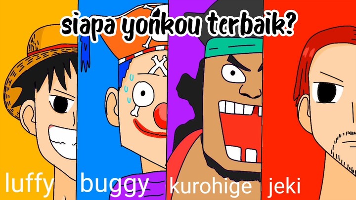 siapa yonkou terbaik? | topik animasi