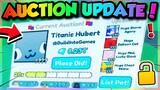 NEW 💎PET AUCTION💎 SYSTEM in Pet Simulator X!! (Roblox)