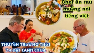 Canh chua miền tây khách đặt vì quá thích/thuyền trưởng đưa người việt 74/cuộc sống pháp/món ngon