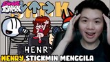 MENCEGAH HENRY STICKMIN YANG LAGI MAU MENCURI DI BANK!! | Friday Night Funkin