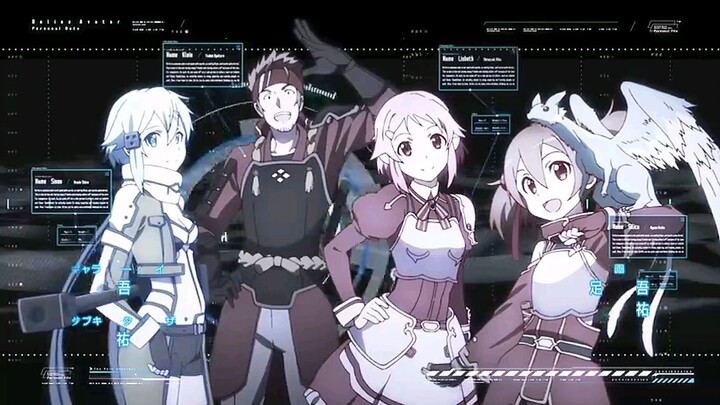 Sword art online S2 opening 2 vokal [ AI ] "courage "