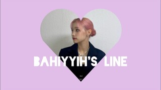 All Bahiyyih's lines in every Queendom 2 performance #kep1er #kpop #queendom #bahiyyih #kep1ian