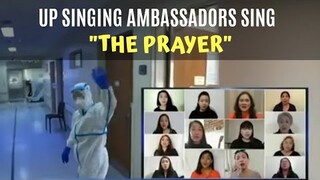 UP Singing Ambassadors sing “The Prayer” to honor doctors, frontliners lost to COVID-19