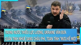 Trong nước thiếu lực lượng, Ukraine vẫn đưa quân tinh nhuệ sang châu Phi, toan tính "mưu kế mới"