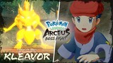 Pokemon Legends Arceus (Kleavor -Boss Fight-) Short Gameplay