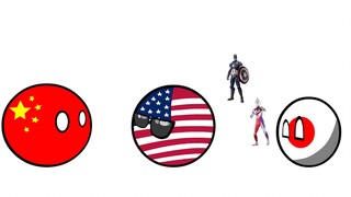 Quan điểm của các anh hùng từ các quốc gia khác nhau [Polandball]