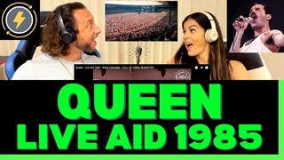 First Time Hearing Queen - Live Aid 1985 Reaction - DEFINITELY ONE OF THE BEST PERFORMANCES EVER!