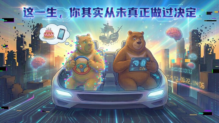 In this lifetime, you’ve never truly made a decision.