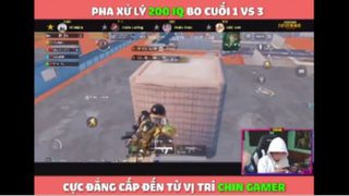 Pha xử lý 200 IQ bo cuối 1vs3