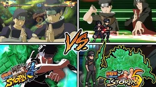 Naruto Storm 4 VS Naruto Mugen V2 | Shisui Uchiha Moveset Comparison (4K 60fps)