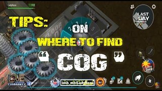 WHERE TO FIND "COG" | GUIDE: SOME LOCATIONS WHERE TO FIND IT - Last Day On Earth: Survival