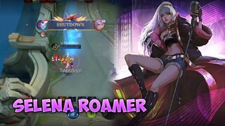 GAMEPLAY SELENA ROAM - Mobile Legends