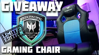 PREDATOR Gaming Chair GIVEAWAY! - LK-8103 Asia Pacific Predator League Edition REVIEW!